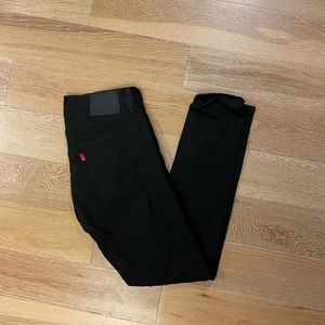 Levis 512 32x34 black jeans